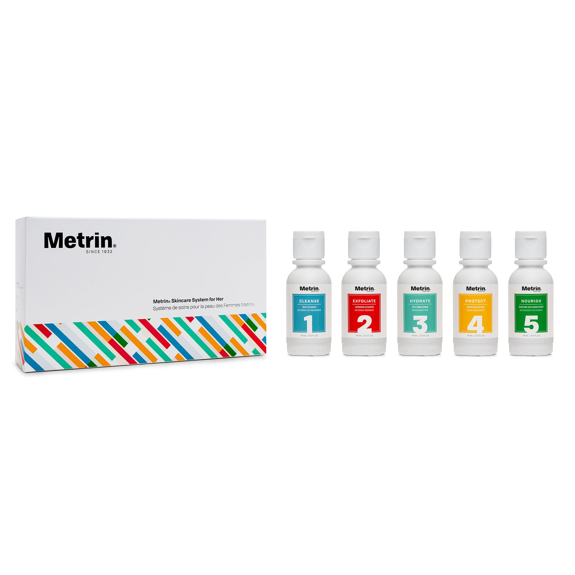 Metrin® Skincare System for Her (Carry-Size)